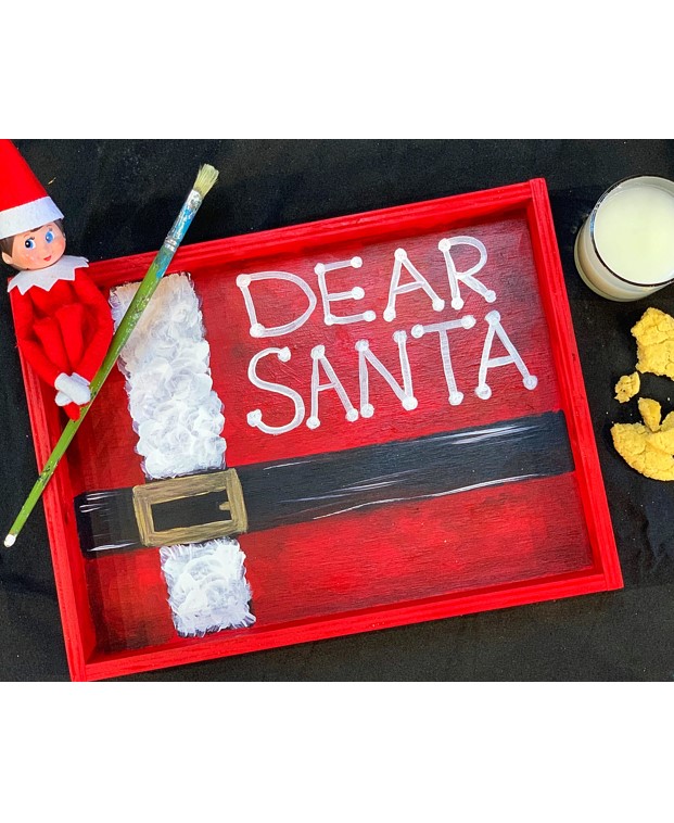 Dear Santa Cookie Tray